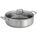 Tramontina Tri-Ply Clad 6 Qt Covered Stainless Steel Braiser Pan