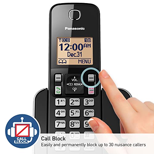 Expandable Cordless Phone System with Answering Machine, 2 Handsets C302
