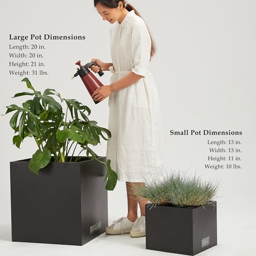 Metal Planter Box with Drainage Holes L1447