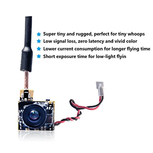 FPV Camera with 5.8GHz Transmitter and Antenna Combo for Drone Q33238