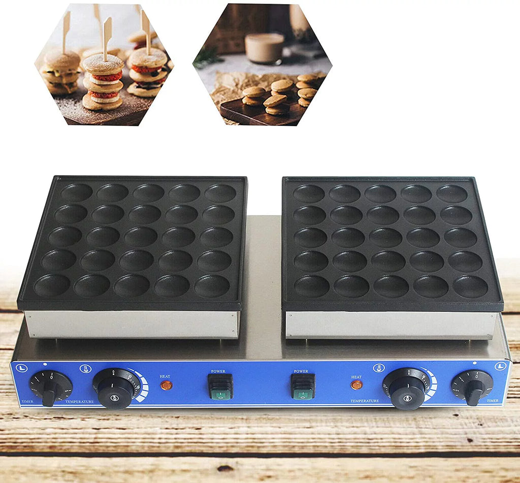 Mini Stainless Steel Waffle Maker Electric Nonstick L946206