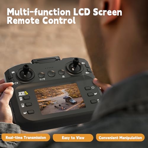 Foldable Camera Drone for Adults with LCD Remote I177595
