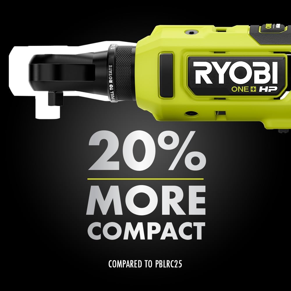 18V 1/4" Brushless Cordless Compact Ratchet Kit with Battery and Charger U940