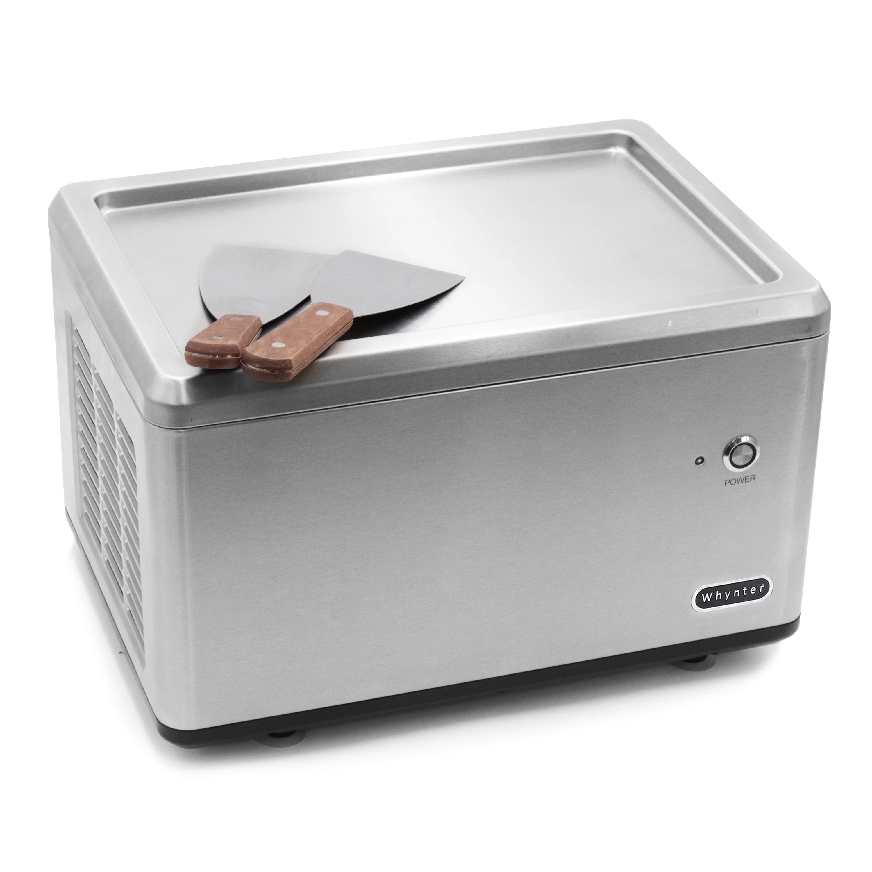 Portable Instant Ice Cream Maker with Stainless Steel Pan B135