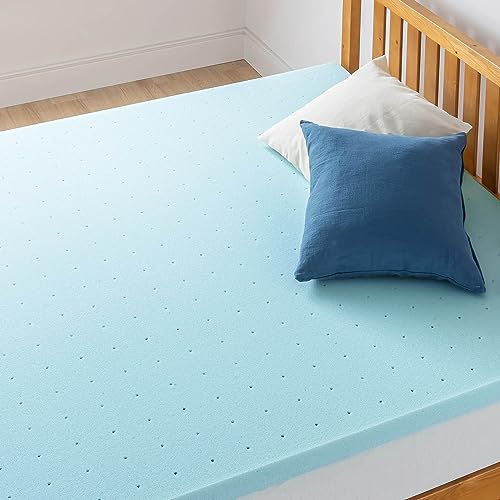 Queen Size 3 Inch Ventilated Memory Foam Mattress Topper V52104