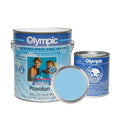 Olympic Pool Paint - Poxolon 2 - Blue Mist - 1 Gallon - two-part epoxy swimming pool paint - high-gloss tile like finish for plaster, fiberglass, steel and aluminum pools.