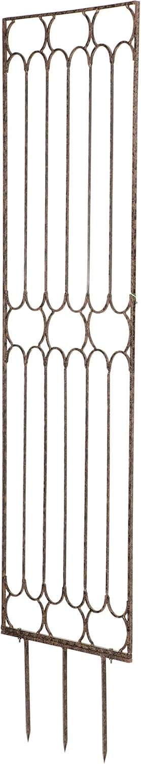 Garden Trellis for Climbing Plants Large Metal Wall Panel Outdoor Decoration Z394321