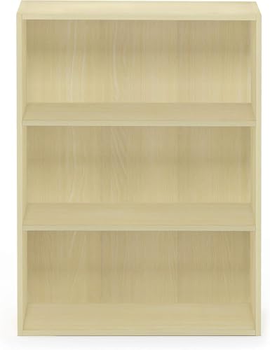 3-Tier Open Shelf Bookcase, Americano E787305