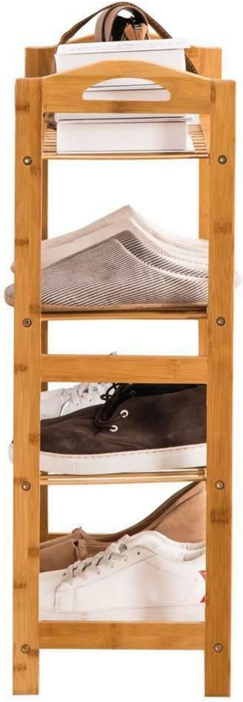 Bamboo Wooden Shoe Rack Organizer Stand Storage Shelf Z8900