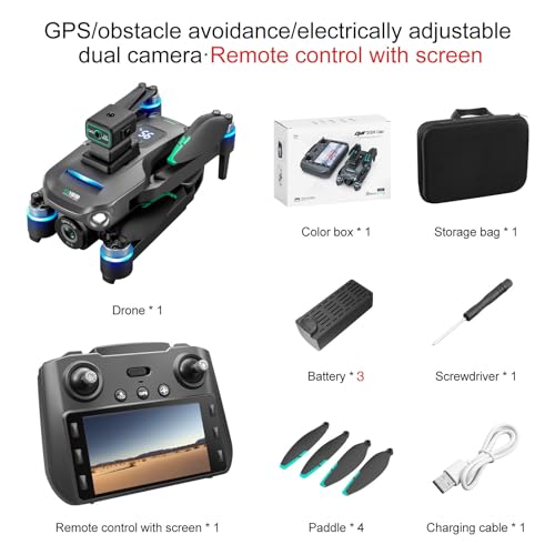 4K GPS Camera Drone for Adults with Obstacle Avoidance T867