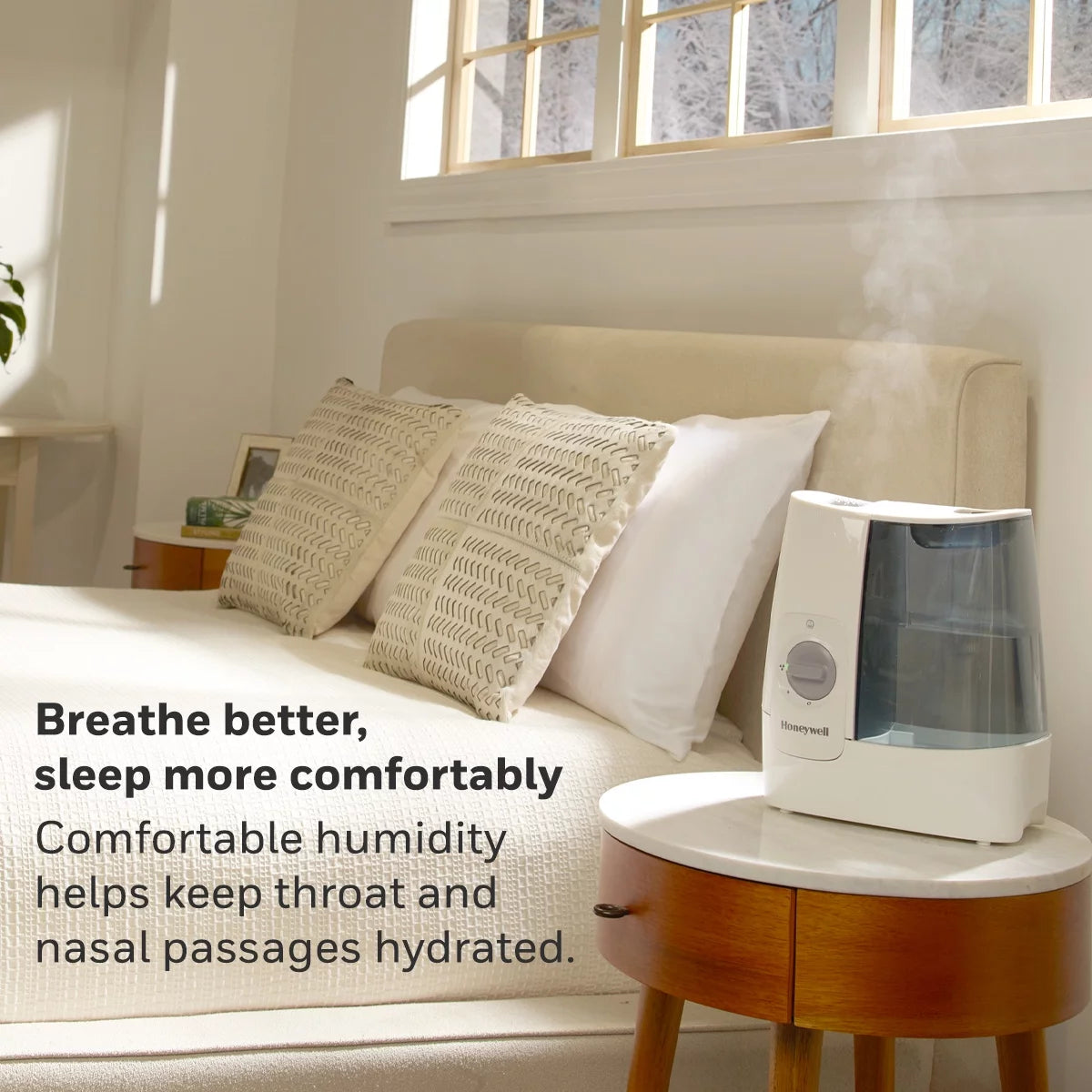 1 Gallon Filter Free Warm Mist Humidifier W451899