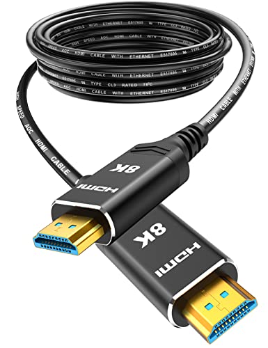 HDMI Cable 20FT, 8K Ultra High Speed 2.1, 48Gbps, CL3 Rated O8700