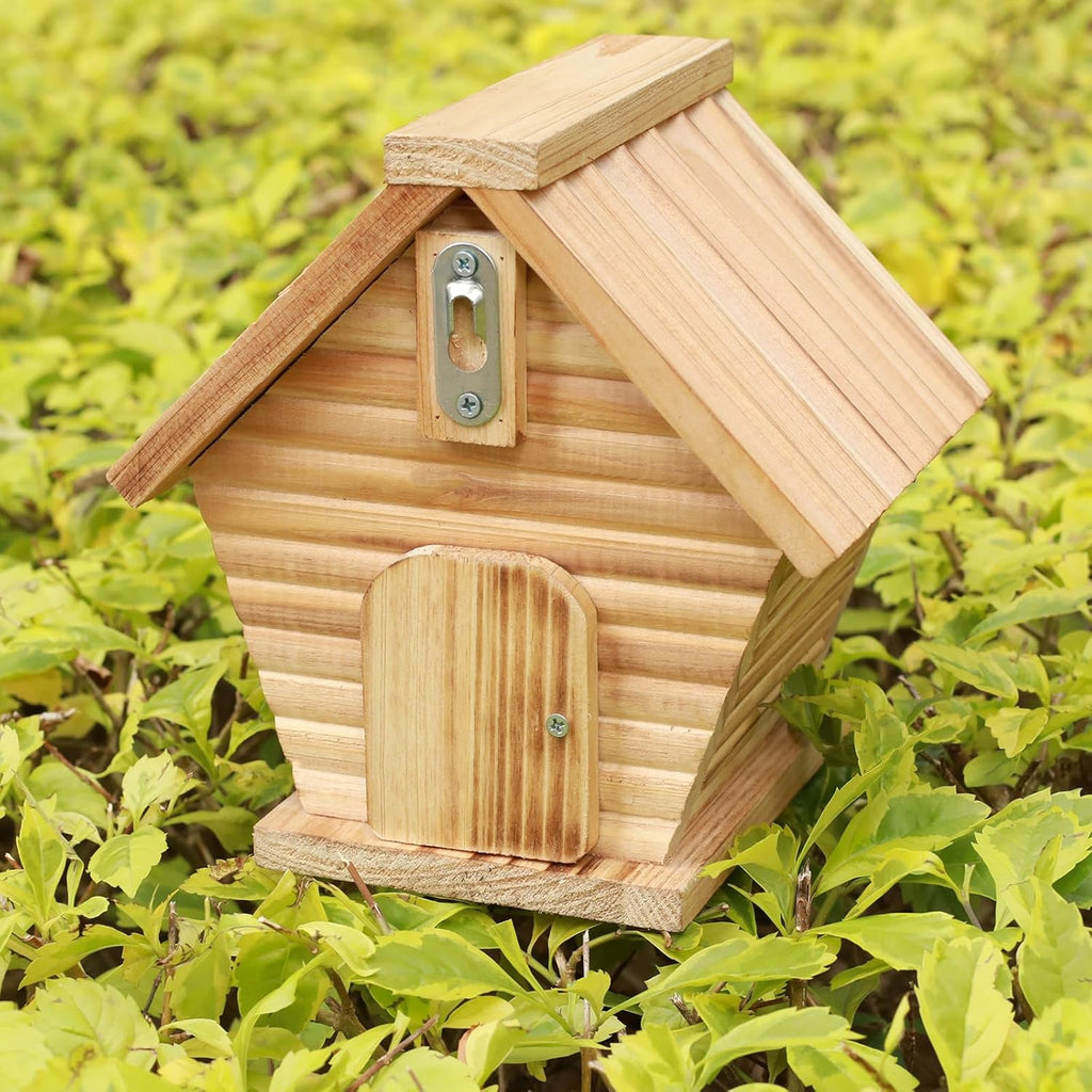 Bird House Outdoor Wooden Hanging for Bluebird Finch Cardinals H96834