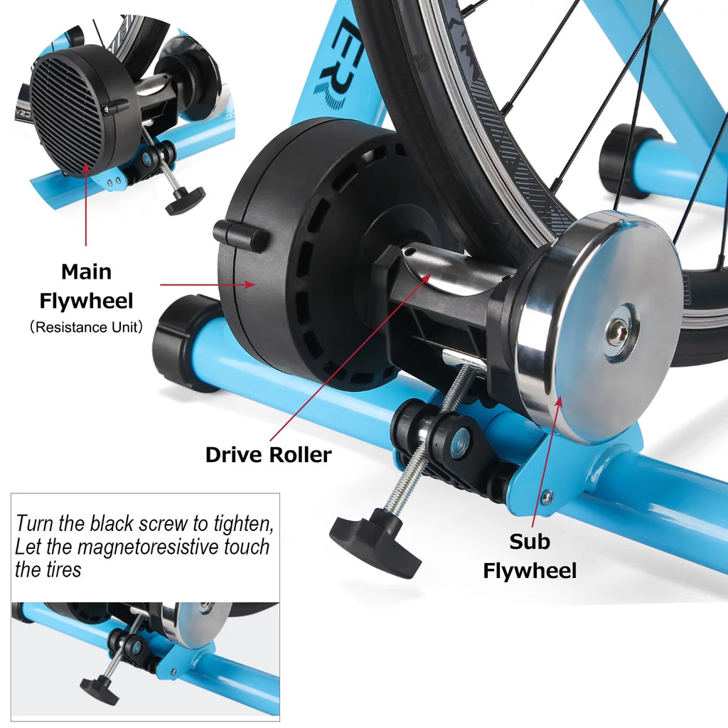Indoor Bike Trainer Portable Foldable Magnetic Bicycle Stand F924121
