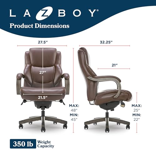Executive Office Chair with Lumbar Support and Memory Foam Cushion T501837