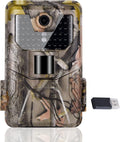 Trail Camera, 36MP 1520P Game Camera with Night Vision, 0.2S Trigger Motion Activated Hunting Camera, IP67 Waterproof Deer Camera 120° 65FT with 44pcs No Glow LEDs for Wildlife Outdoor