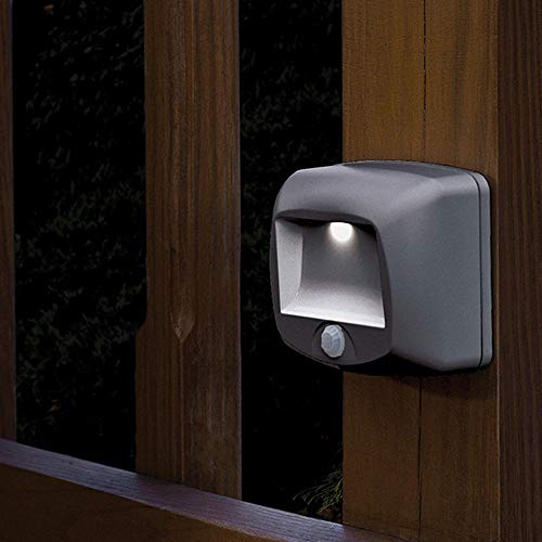 Motion Sensing LED Step Light, 1-Pack, Brown M140236