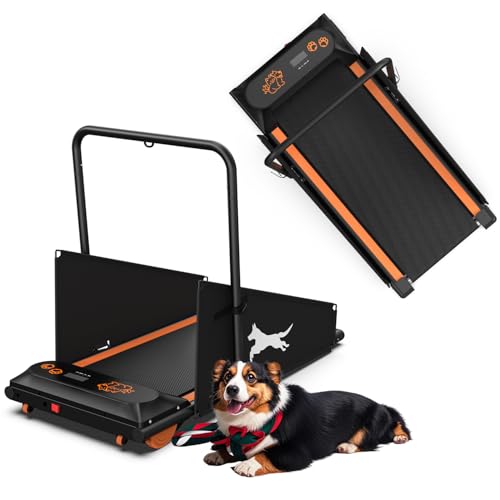 Dog Treadmill for Small and Medium Dogs with Remote Control and LCD Display H10038