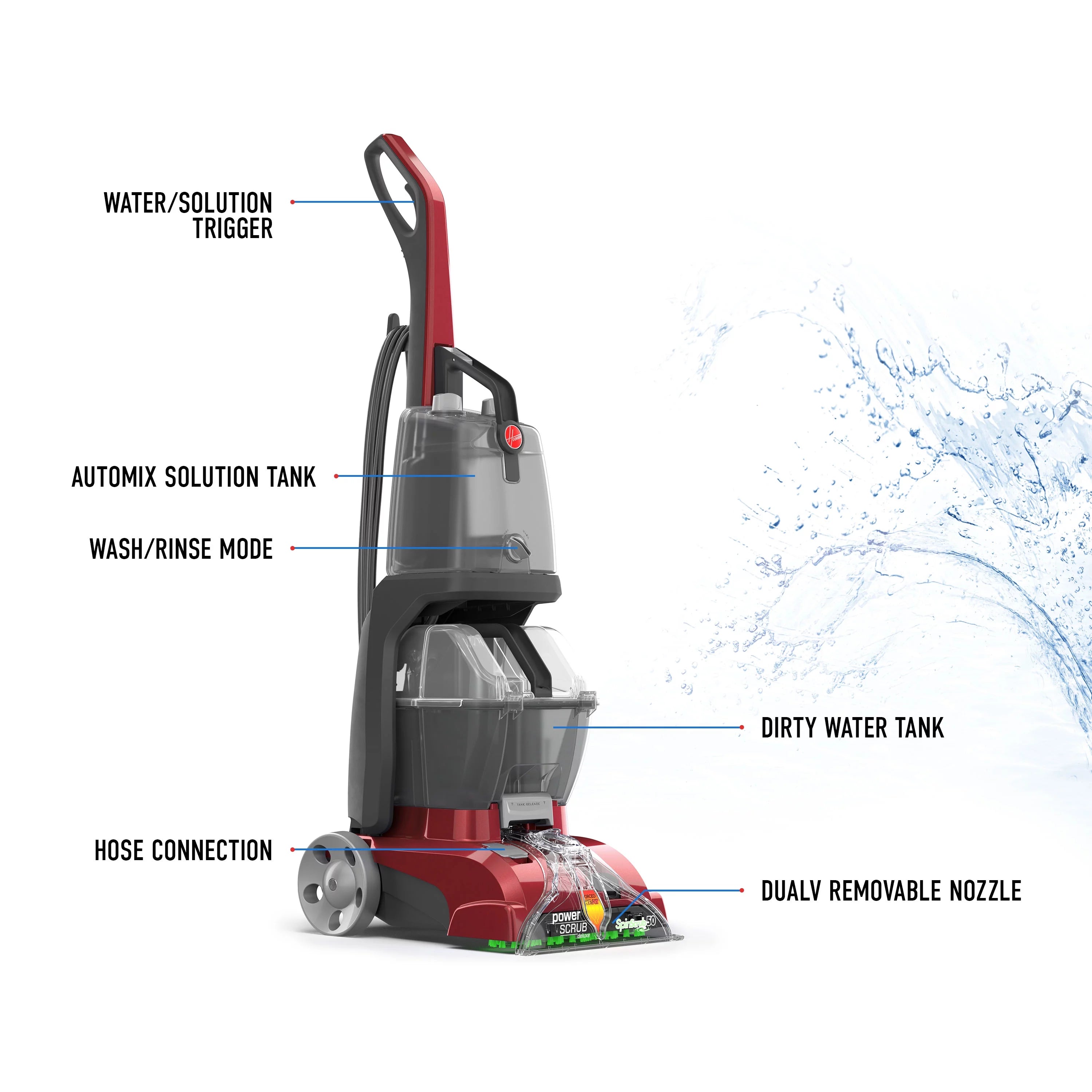 Carpet Cleaner with SpinScrub Technology G83448
