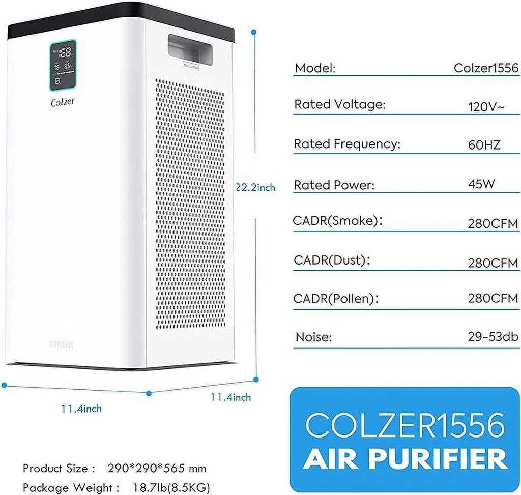 Air Purifier True HEPA 3-Stage for 900 Sq Ft B72569