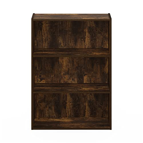 3-Tier Open Shelf Bookcase, Americano E787305