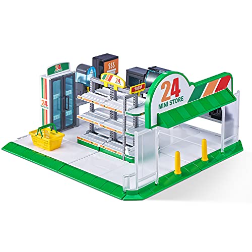 Mini Convenience Store Playset with Mystery Collectibles X30801