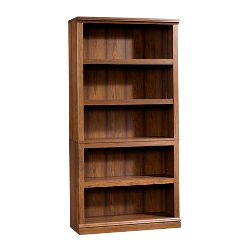 5 Tier Book Shelf Wooden Bookcase for Home Office Living Room C105