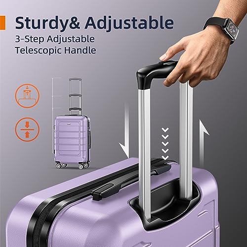 Expandable Luggage Set with TSA Lock A418040