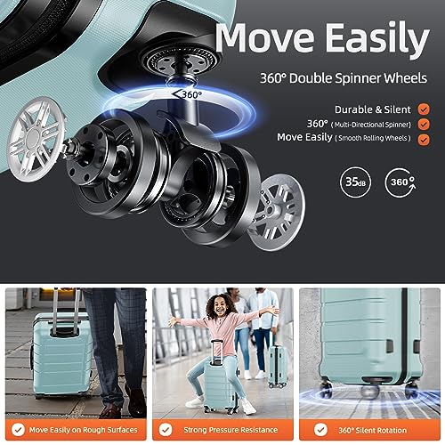 Expandable Luggage Set with TSA Lock A418040