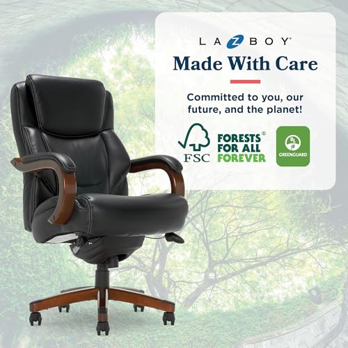 Executive Office Chair with Lumbar Support and Memory Foam Cushion T501837