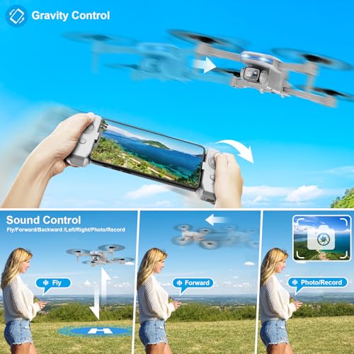 Foldable 1080P Camera Drone for Kids and Beginners T79651