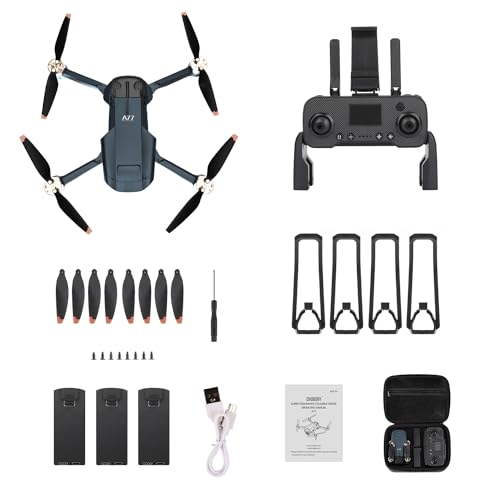 Brushless Motor Drone with 4K HD Camera for Beginners J3450