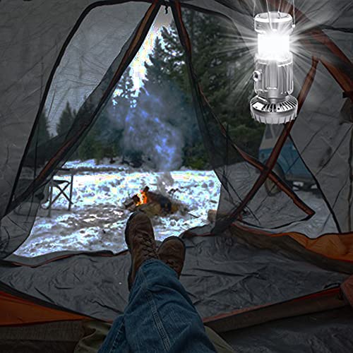 Solar Camping Lantern with Fan, Rechargeable, Battery Operated G12238