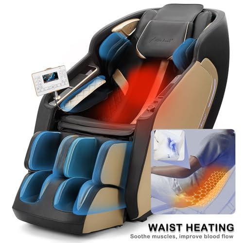 Massage Chair Full Body Zero Gravity Shiatsu Recliner with Heating H23263