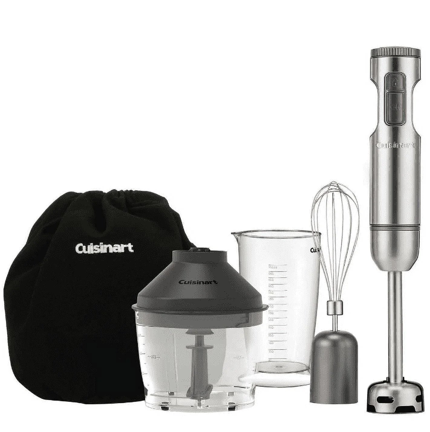 Immersion Hand Blender with Storage Bag - Silver O3240