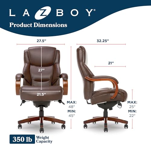 Executive Office Chair with Lumbar Support and Memory Foam Cushion T501837