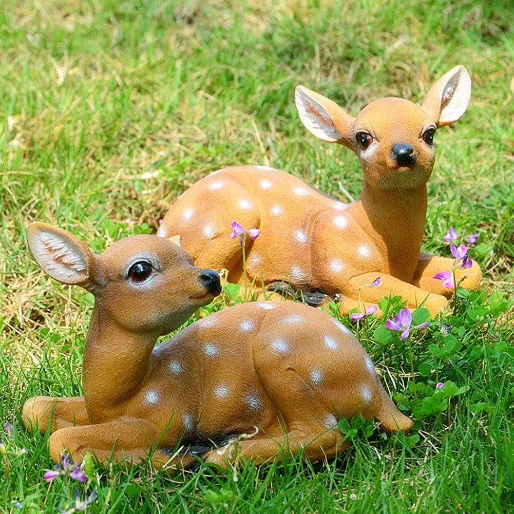 Garden Sika Deer Statue Outdoor Decor G5887