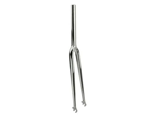 700 Steel Fork 1 1/8" Threadless Chrome. Bike fork, bicycle fork, 700 bike fork, fixie bike fork, track bicycle fork