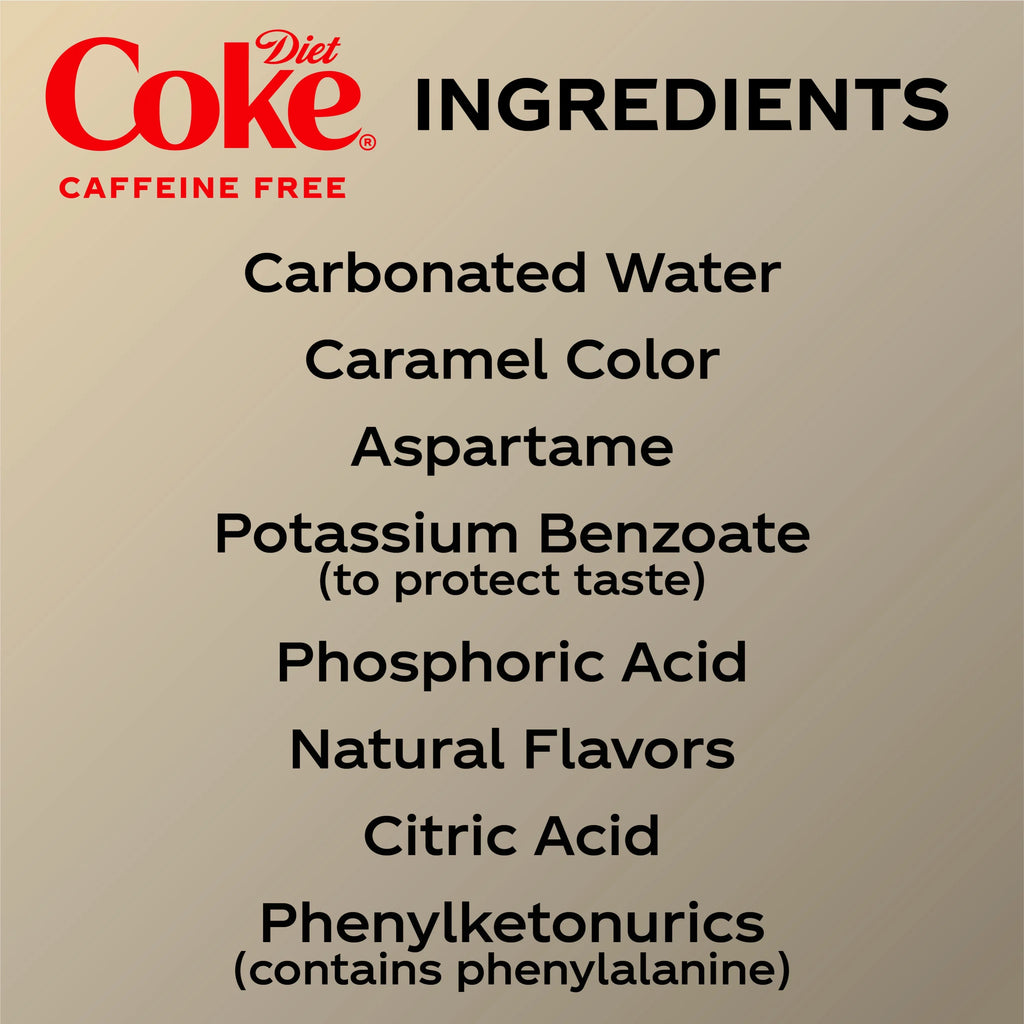 Caffeine Free Soda Pop, 12 fl oz, 24 Pack T6191