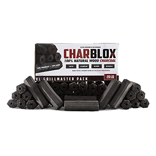10LB Natural Grilling Charcoal Logs for BBQ and Smoker V557