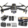 Super Enduring Brushless Motor Drone with Camera for Beginners, CHUBORY A68 WiFi FPV Quadcopter with 2K HD Camera, Auto Hover, 3D Flips, Headless Mode, Trajectory Flight