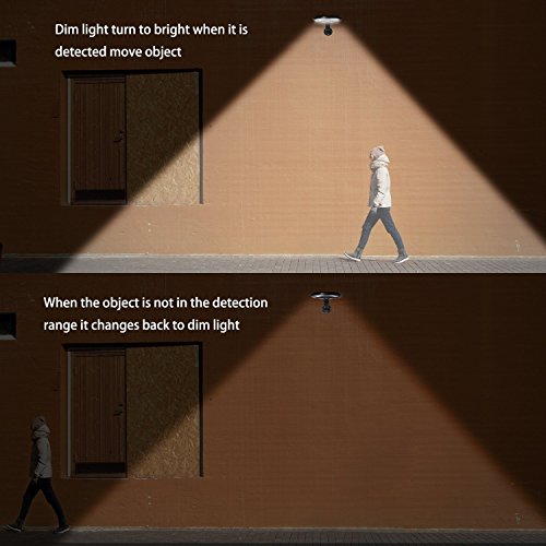 Solar Lights Outdoor 56 LED Motion Sensor Security Wall Lights IP65 Waterproof Rotatable P303