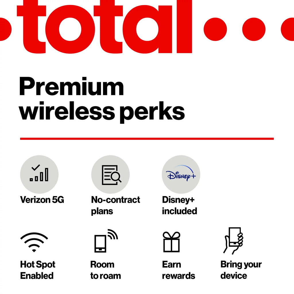 $50 Unlimited Single Device 30-Day Prepaid Plan with 10GB Hotspot D19970