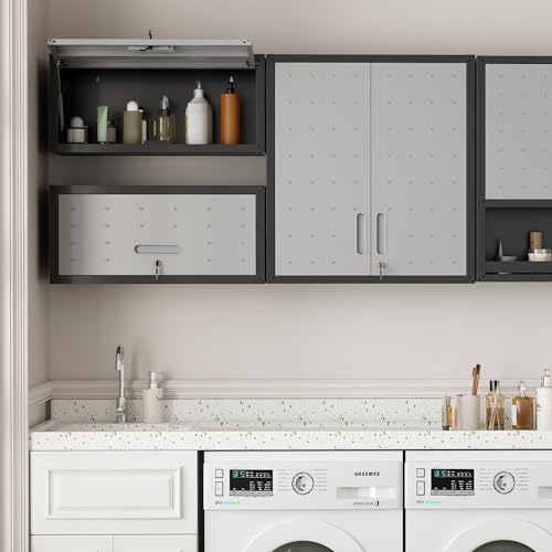 Rolling Tool Storage Cabinet with 4 Drawer and Locking Door U282375