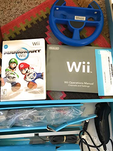 Wii Console with Mario Kart Wii Bundle - White C99852