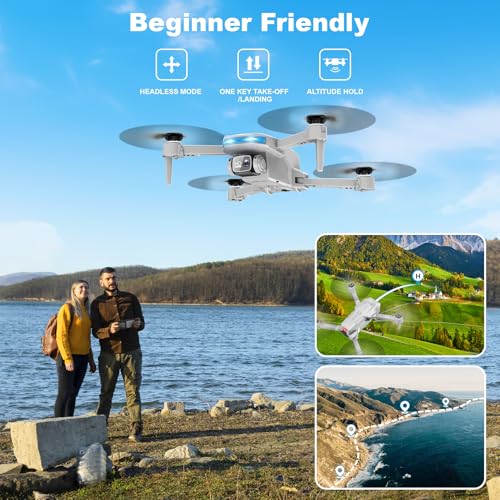Foldable 1080P Camera Drone for Kids and Beginners T79651