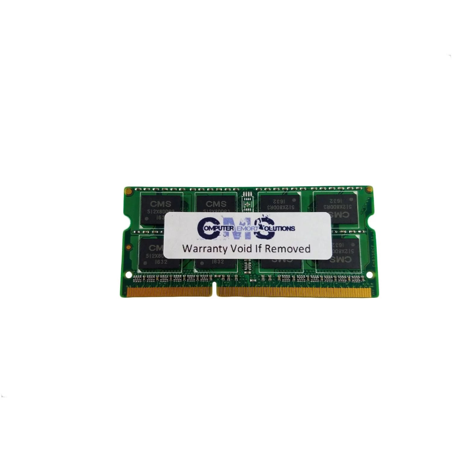 CMS 8GB (1X8GB) DDR3 12800 1600MHz NON ECC SODIMM Memory Ram Compatible with Apple Macbook Pro "Core I5" 2.5 13" Mid-2012 - A8
