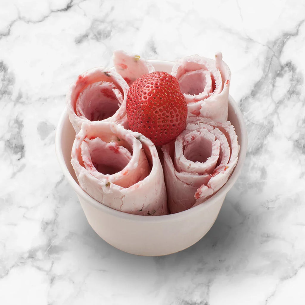 Portable Instant Ice Cream Maker with Stainless Steel Pan B135