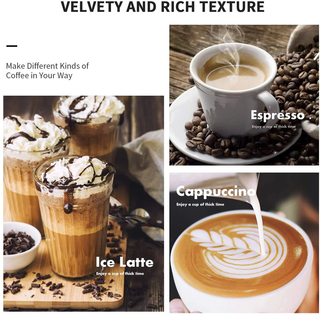 Silver Stainless Steel 15 Bar Espresso Machine with Milk Frother Q6040