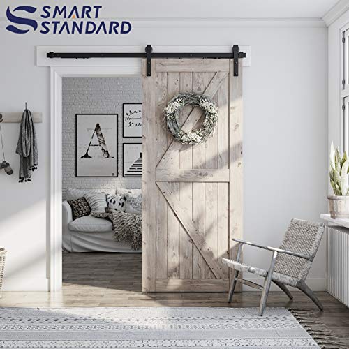 Sliding Barn Door Soft Close Hardware Kit for 36-40 Inch Door Panel Q939896
